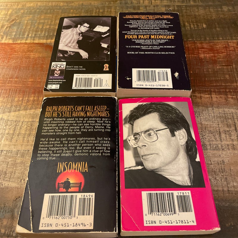 STEPHEN KING/RICHARD BACHMAN 7 BOOK BUNDLE