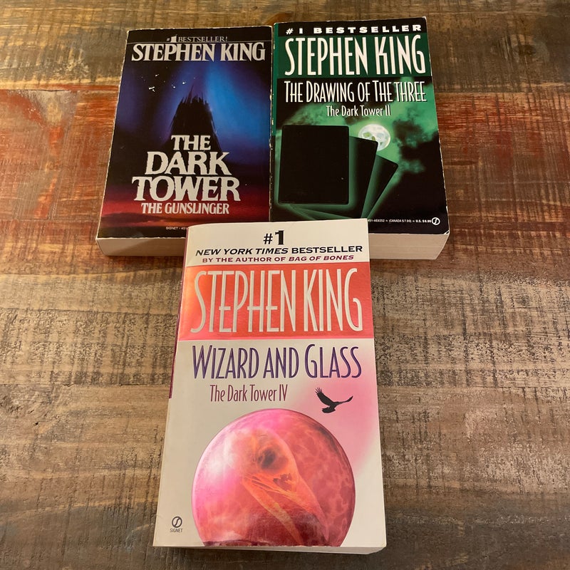 STEPHEN KING/RICHARD BACHMAN 7 BOOK BUNDLE