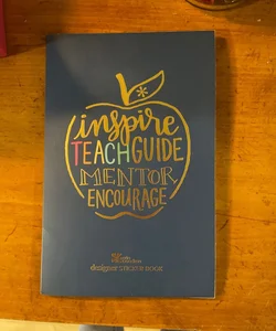 Teacher Planner Sticker Book 