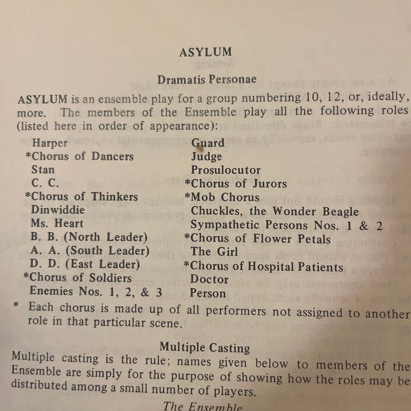 Asylum (VINTAGE, 1975)