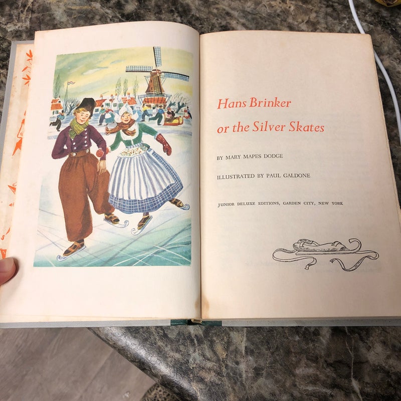 Hans Brinker and the silver skates juniorsdeluxe edition 