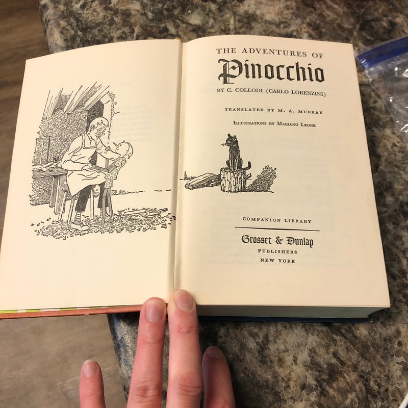 Companion library story of King Arthur and his knights and the adventures of Pinocchio