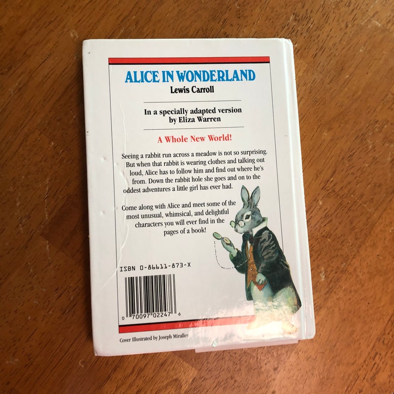 Great illustrated classics Alice in wonderland 
