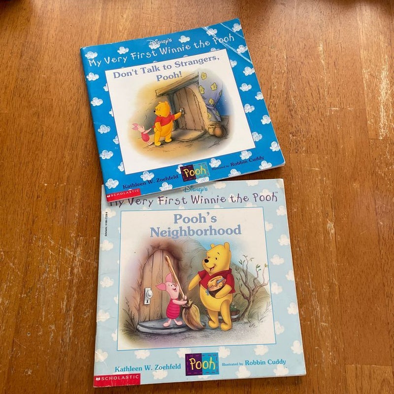 Winnie the Pooh scholastic book bundle 