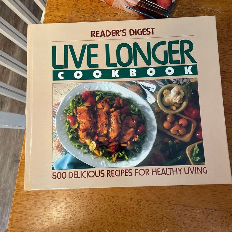 Readers digest live longer cookbook 