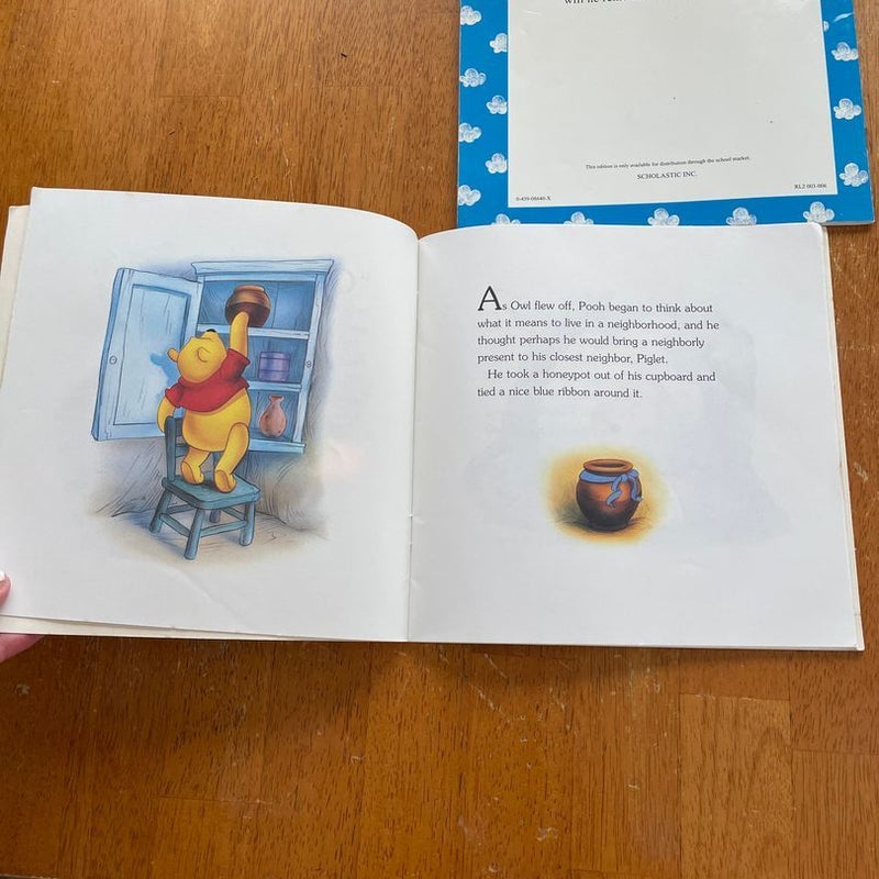 Winnie the Pooh scholastic book bundle 
