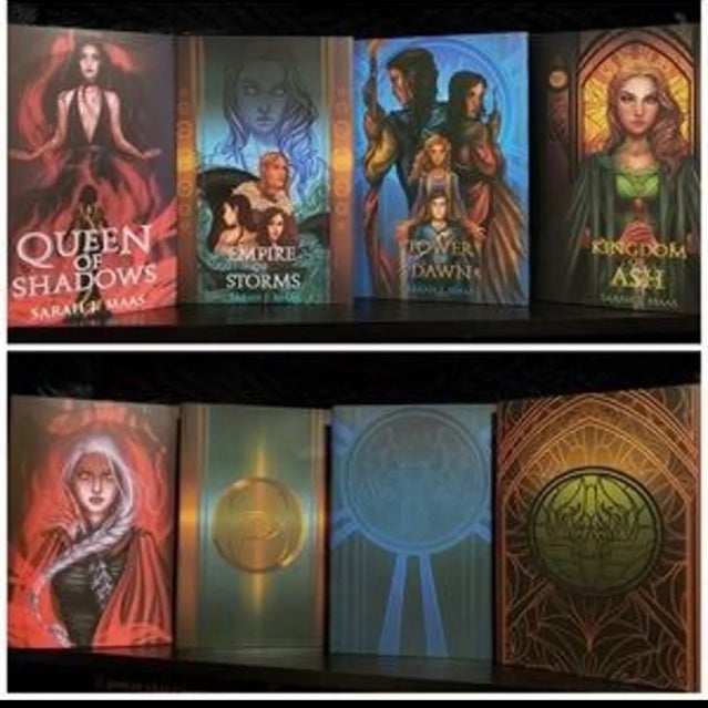 Throne of Glass Dustjackets BOOKISH BOX 