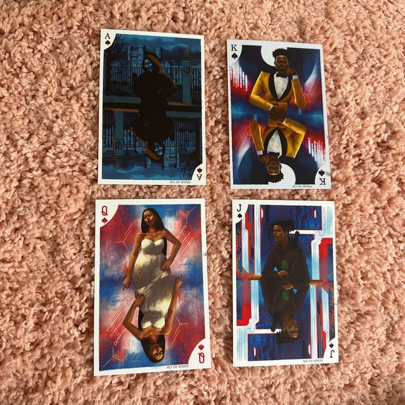 4 Ace of Spades Prints