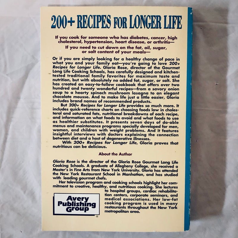 200+ Recipes for Longer Life 