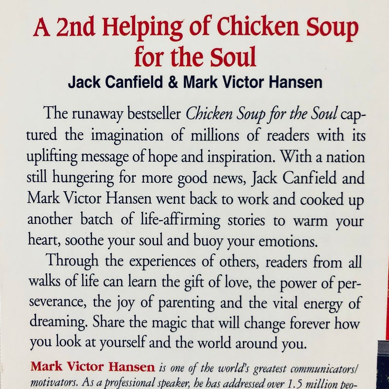 A 2nd helping of chicken soup for the soul