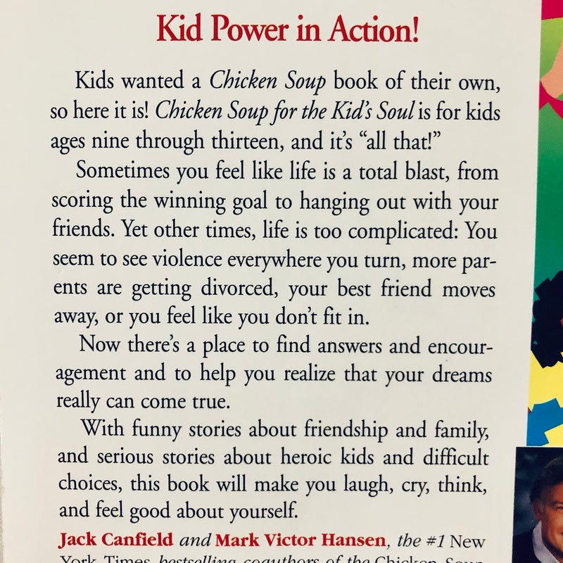 Chicken soup for the kid's soul