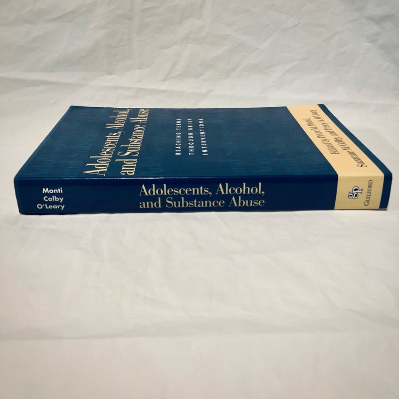 Adolescents, Alcohol, and Substance Abuse