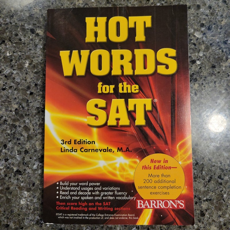 Hot Words for the SAT