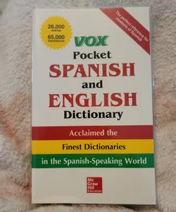 Vox Pocket Spanish-English Dictionary