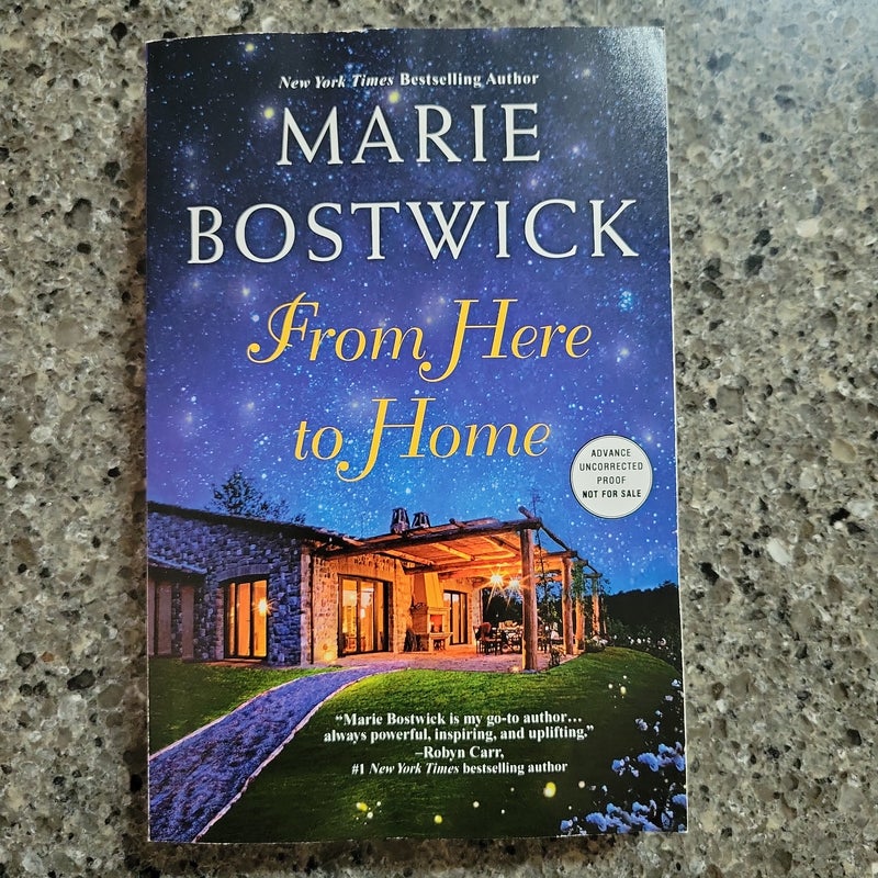 From Here to Home - Advace Uncorrected Proof