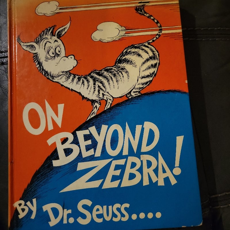 On Beyond Zebra! By Dr. Seuss 1955 Publication COLLECTIBLE