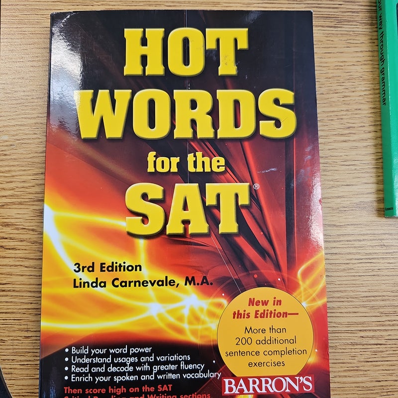 Hot Words for the SAT