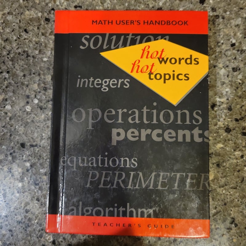 Math User's Handbook
