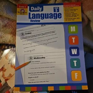 Daily Language Review Grade 5