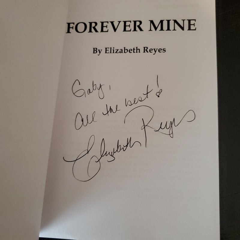Forever Mine (SIGNED/PERSONALIZED)