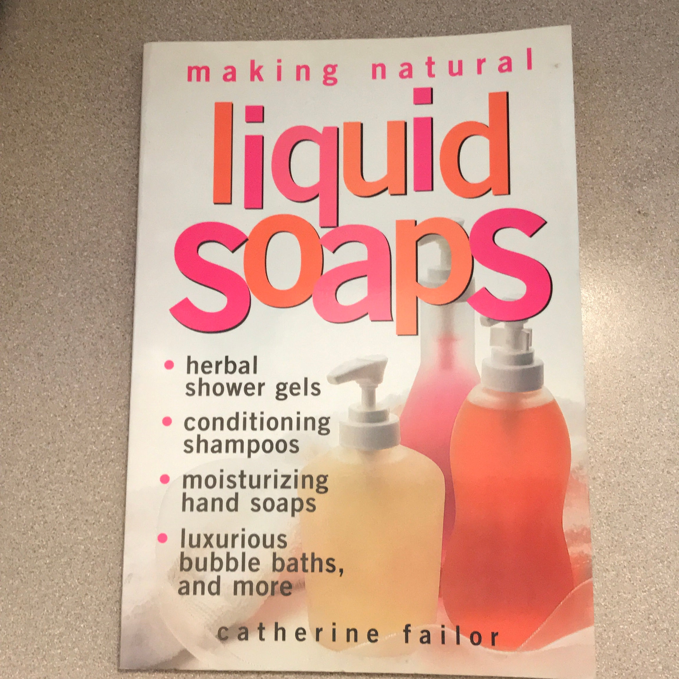 Making Natural Liquid Soaps