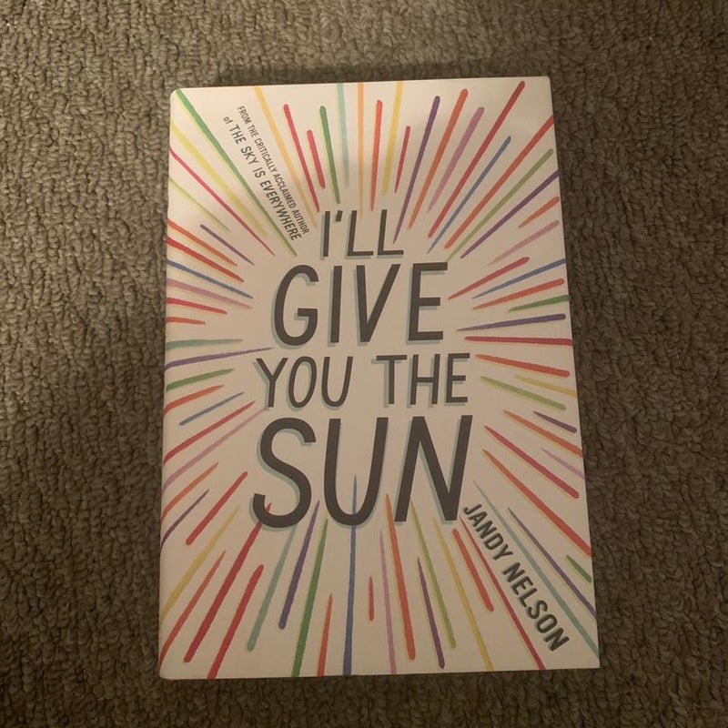 I'll Give You the Sun