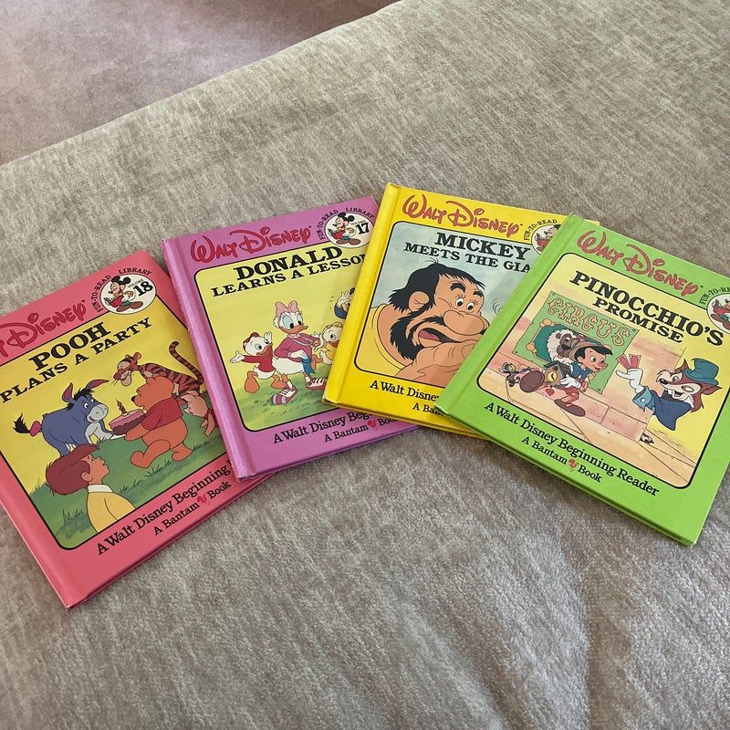 Bundle of Vintage Disney Bantam Books