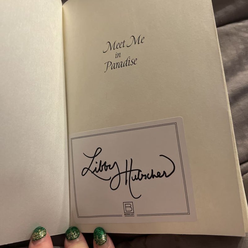 Meet Me In Paradise  - Signed Bookplate