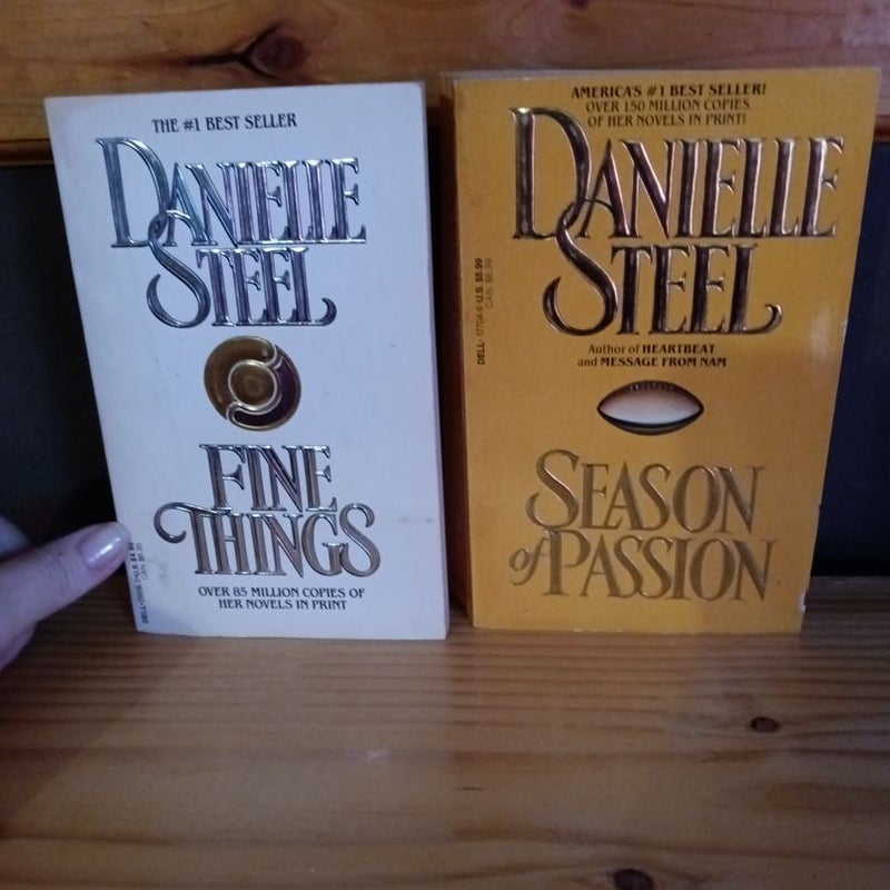 2 Danielle Steele novels
