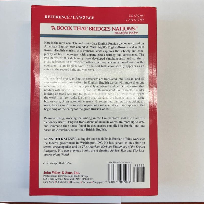 English-Russian, Russian-English Dictionary
