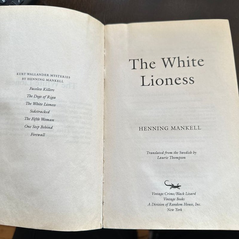 The White Lioness