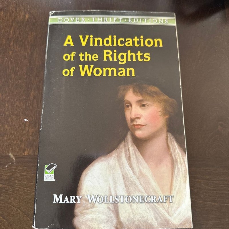 A Vindication of the Rights of Woman