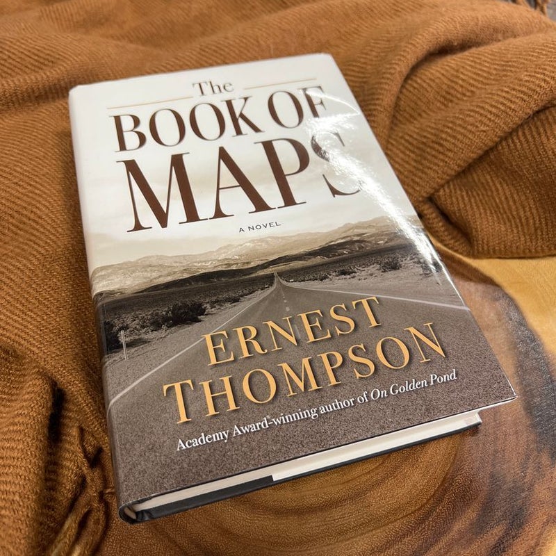 The Book of Maps by Ernest Thompson, Hardcover Pangobooks