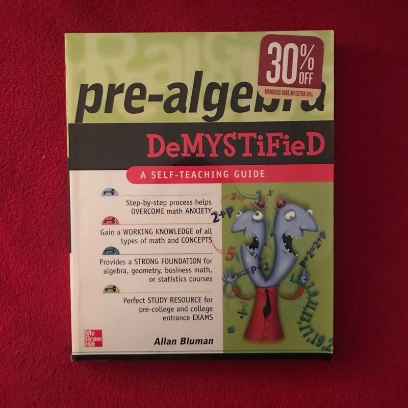 Pre-Algebra Demystified