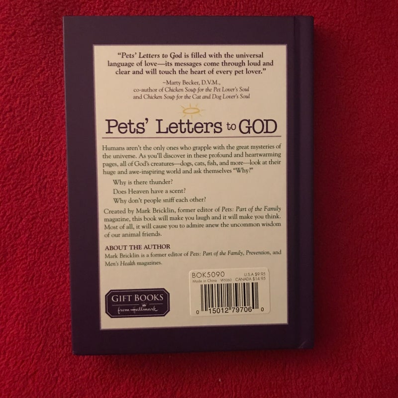 Pets’ Letters To God