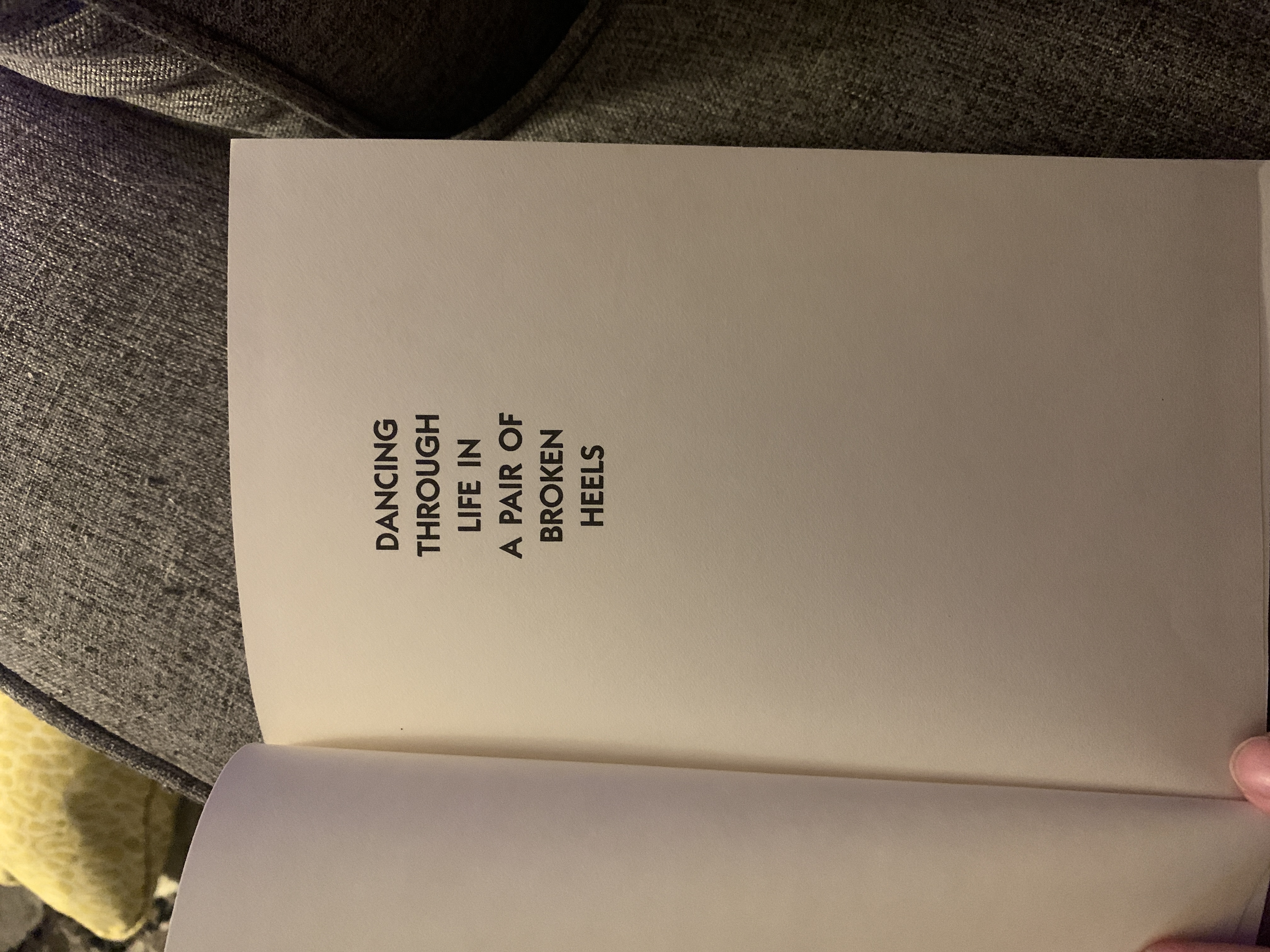 Dancing Through Life in a Pair of Broken Heels