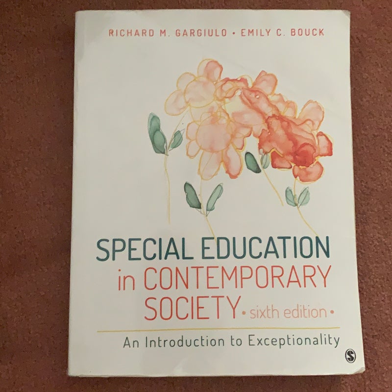 Special Education in Contemporary Society