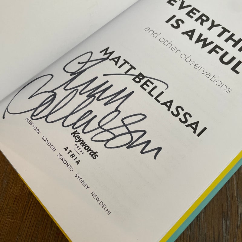 Signed - Everything Is Awful