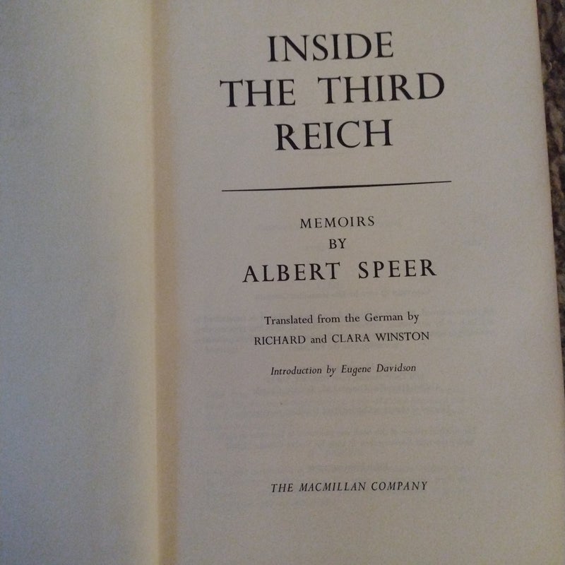 Inside the third reich