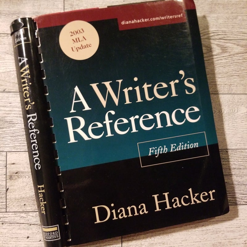 A Writer's Reference