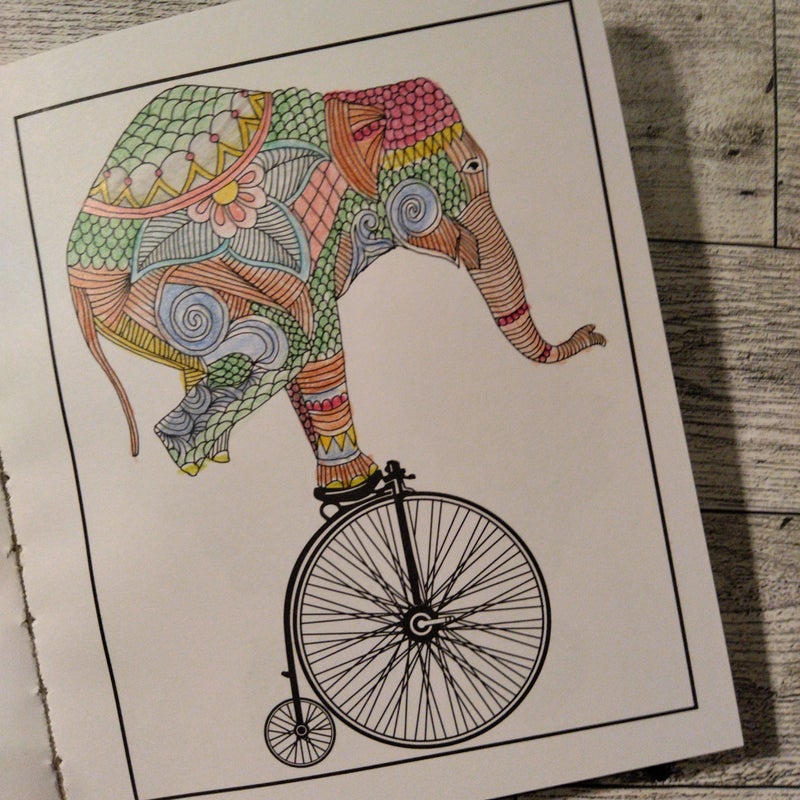 Animals to Color for Relaxation