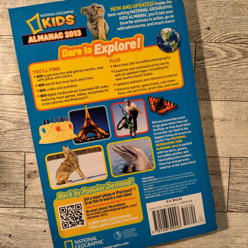 National Geographic Kids Almanac 2013