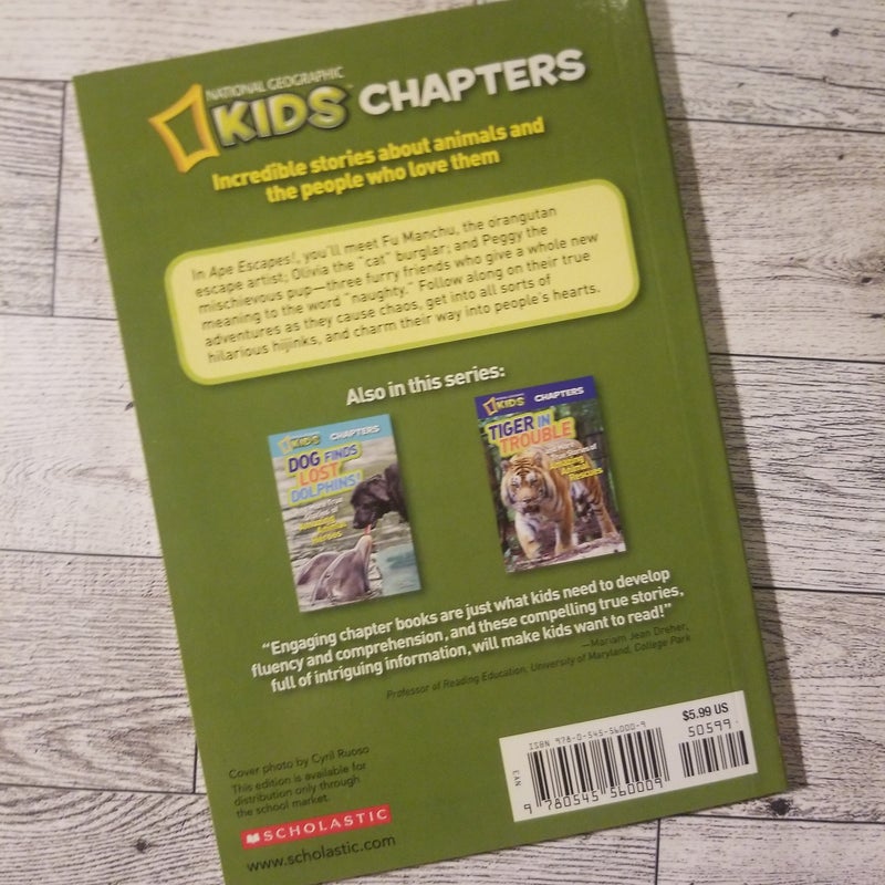 National Geographic Kids Chapters: Ape Escapes!