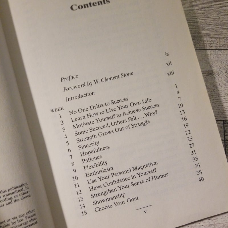 Napoleon Hill's a Year of Growing Rich