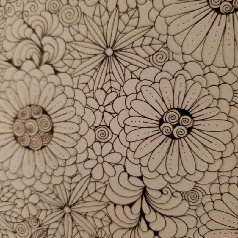 Zendoodle Coloring: Enchanting Gardens by Nikolett Corley