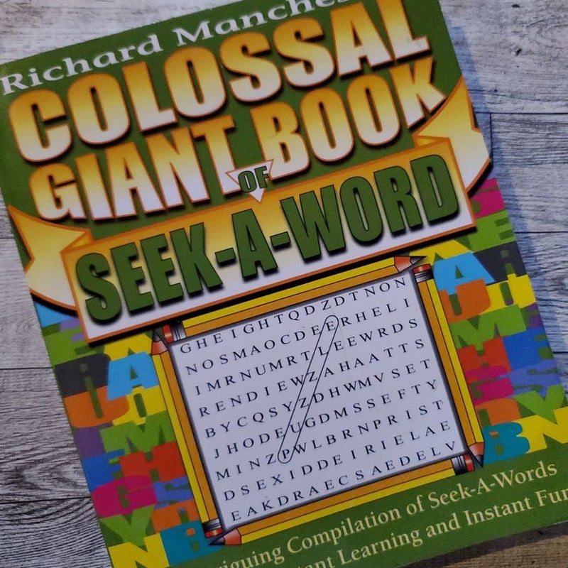 Colossal Giant Book of Seek-A-Word