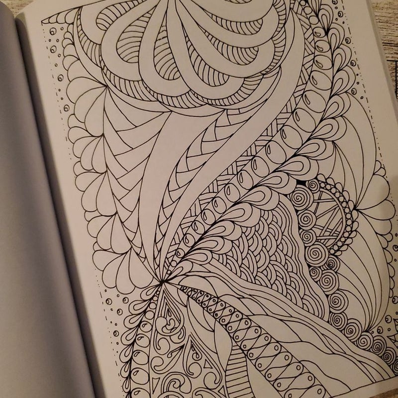 Zendoodle Coloring: Enchanting Gardens by Nikolett Corley