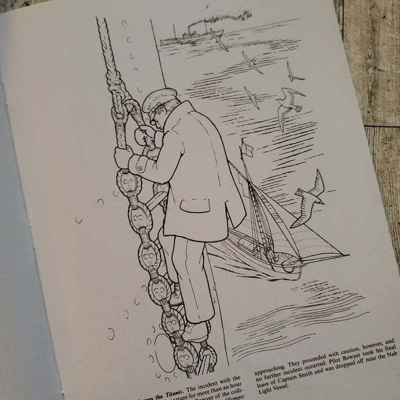 The Titanic Coloring Book