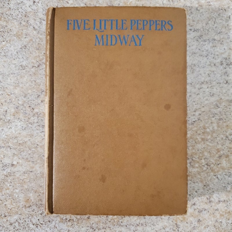 Vintage (1918) Five Little Peppers - Midway