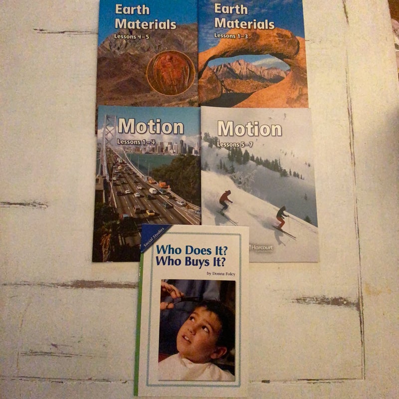 Earth lessons 1-3/1-4/4-5/5-7 